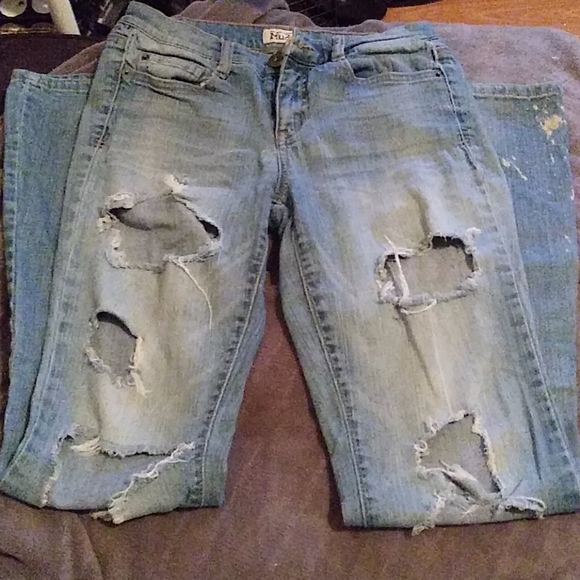 Mudd flare ripped jeans - Picture 1 of 3